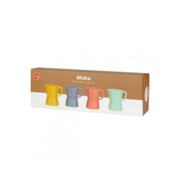 ŠOLJE ZA KAFU SET ,Moka,colours,ceramic 