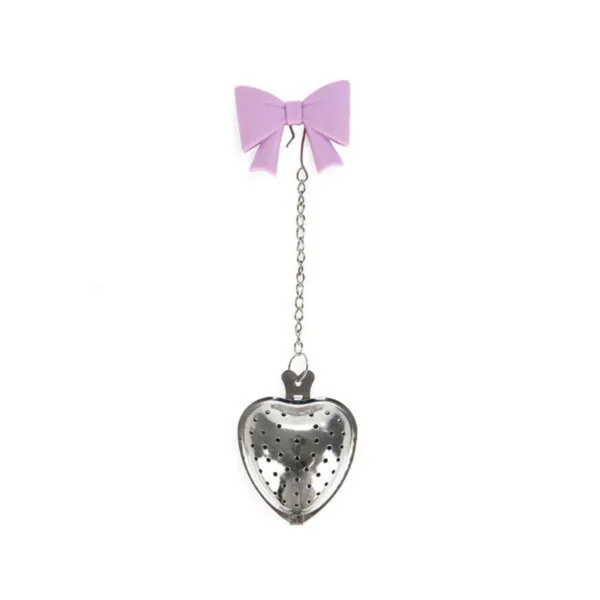 INFUZER ZA CAJ,Coquette,lilac,stainless/silicone 