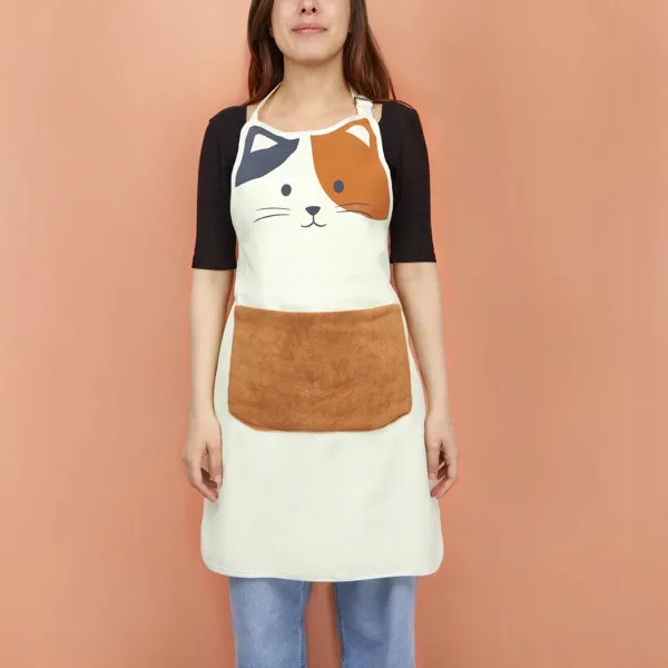 KUHINJSKA PREGACA,Kitty Calico,80 cm,polyester 