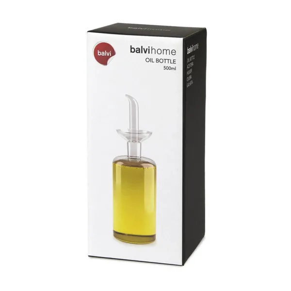 BOCA ZA ULJE,Basics,500ml,cilindric,borosilicate 