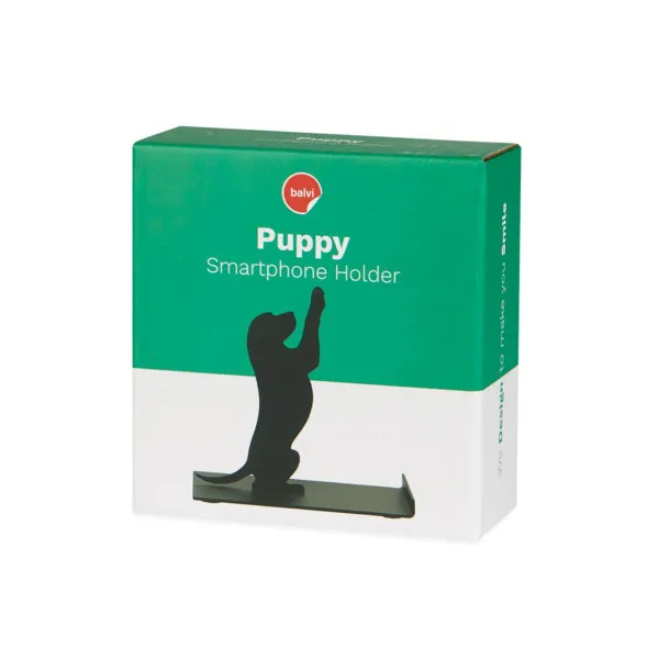 STALAK ZA TELEFON,Puppy,black,metal 