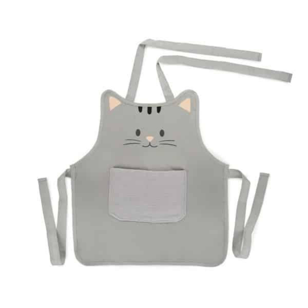 KUHINJSKA PREGACA,Kitty,gray,children,50 cm 