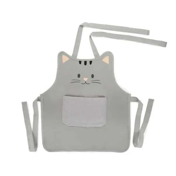 KUHINJSKA PREGACA,Kitty,gray,children,50 cm 