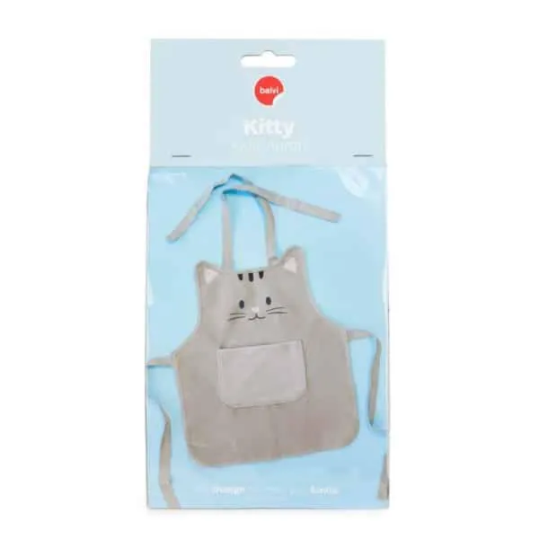KUHINJSKA PREGACA,Kitty,gray,children,50 cm 
