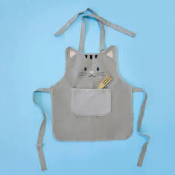KUHINJSKA PREGACA,Kitty,gray,children,50 cm 