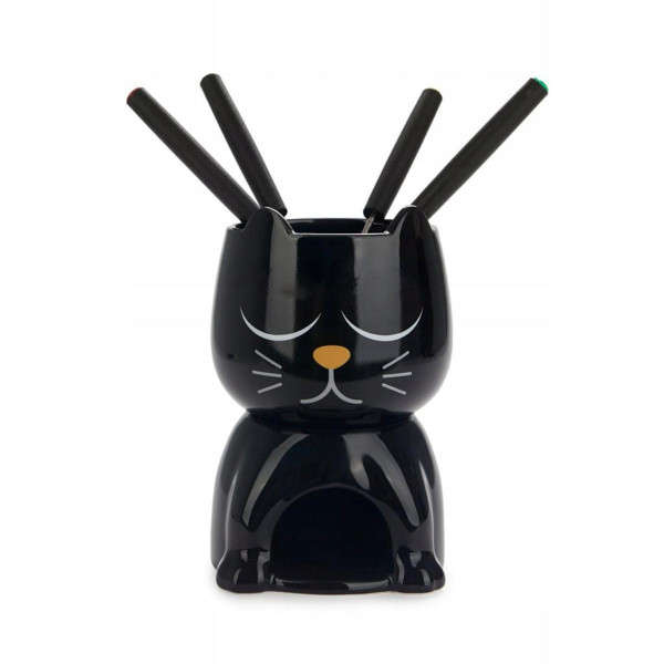 FONDU ZA COKOLADU,Wake Cat,350 ml,black,ceramic 