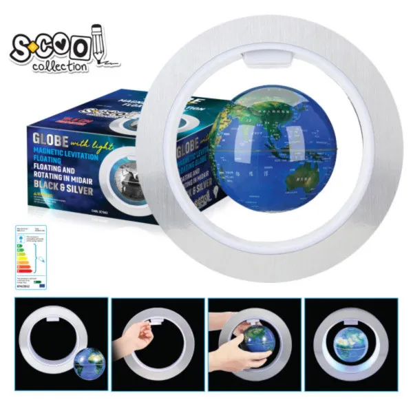 GLOBUS MAGNETNI 15.5CM LIGHT 