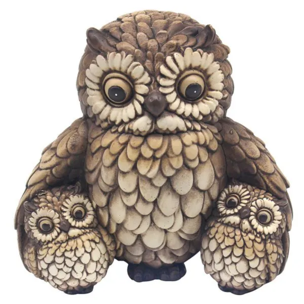 FIGURA HOOTERS OWL WITH BABIES LP75439 