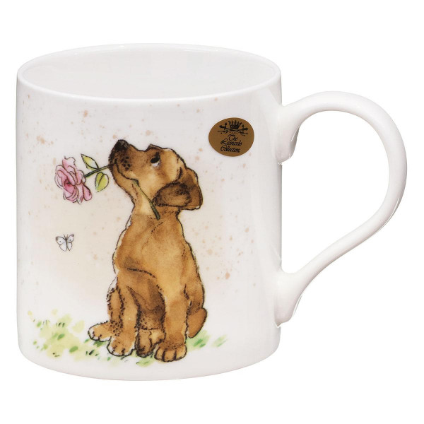 ŠOLJA DOG WITH ROSE LP96434 
