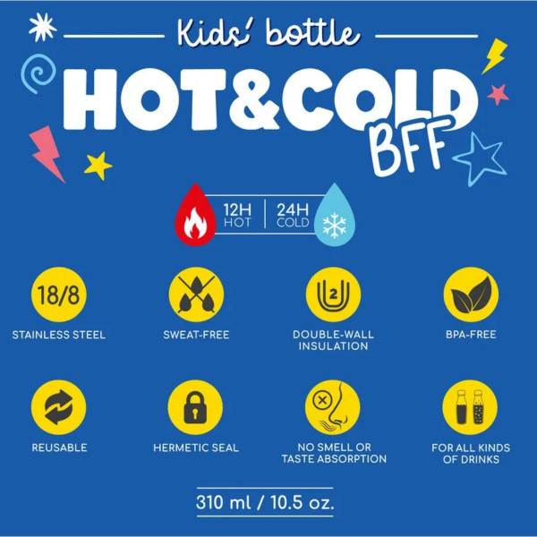 TERMOS BOCA HOT AND COLD BFF-UNICORN 
