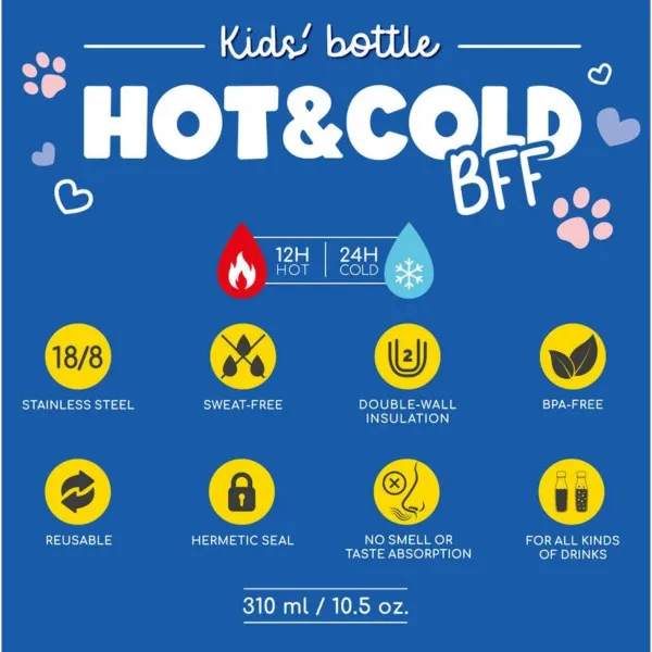 TERMOS BOCA HOT AND COLD BFF-KITTY 