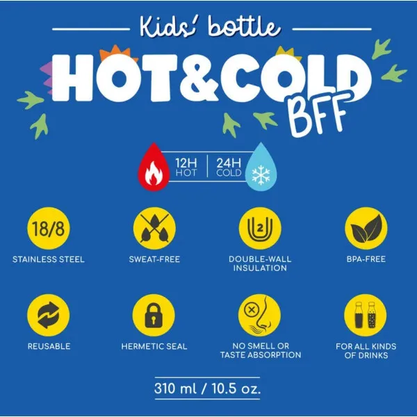 TERMOS BOCA HOT AND COLD BFF-DINO 