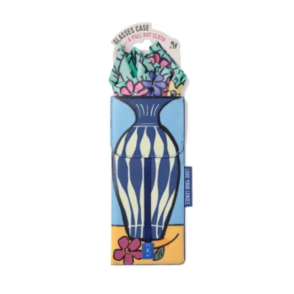 FUTROLA ZA NAOČALE LOVE YOUR LENSES-FLOWER VASE 