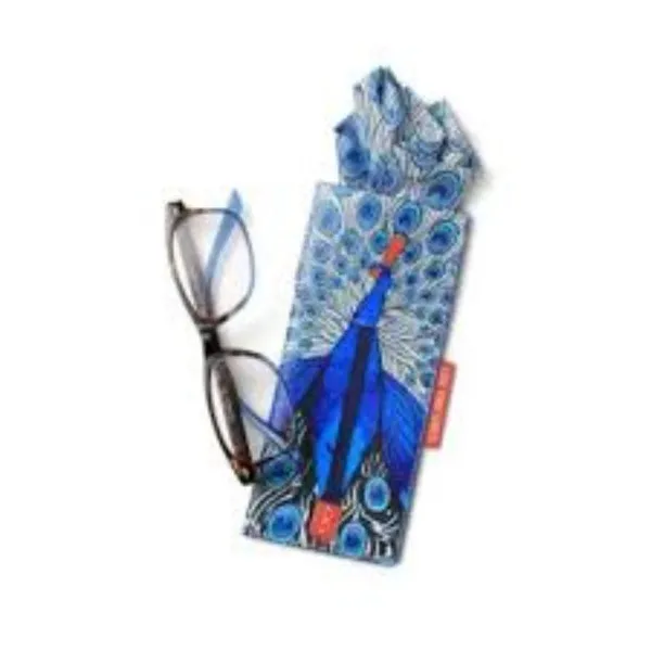 FUTROLA ZA NAOČALE LOVE YOUR LENSES-PEACKOCK 