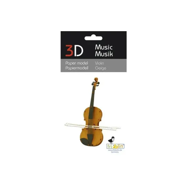 PAPIRNI MODEL 3D VIOLINA 