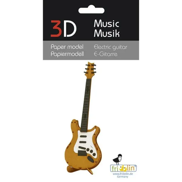 PAPIRNI MODEL 3D ELECTRIC GUITAR 