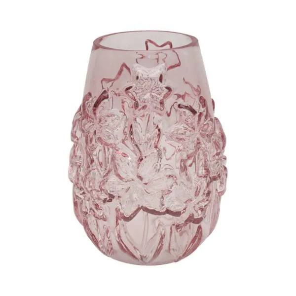 PINK FLORAL ČAŠA VASE SML 