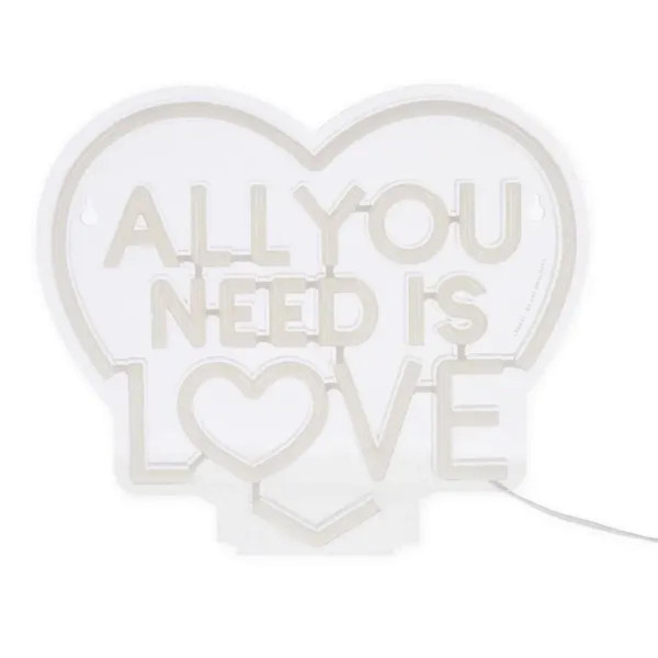 NEONSKI ZNAK ALL YOU NEED IS LOVE 