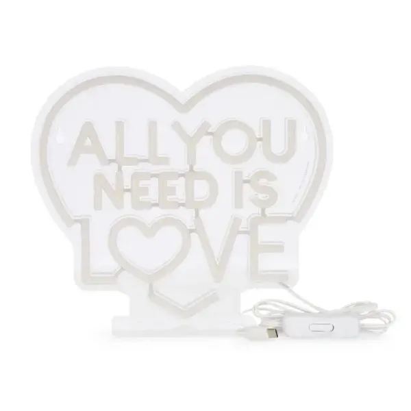 NEONSKI ZNAK ALL YOU NEED IS LOVE 