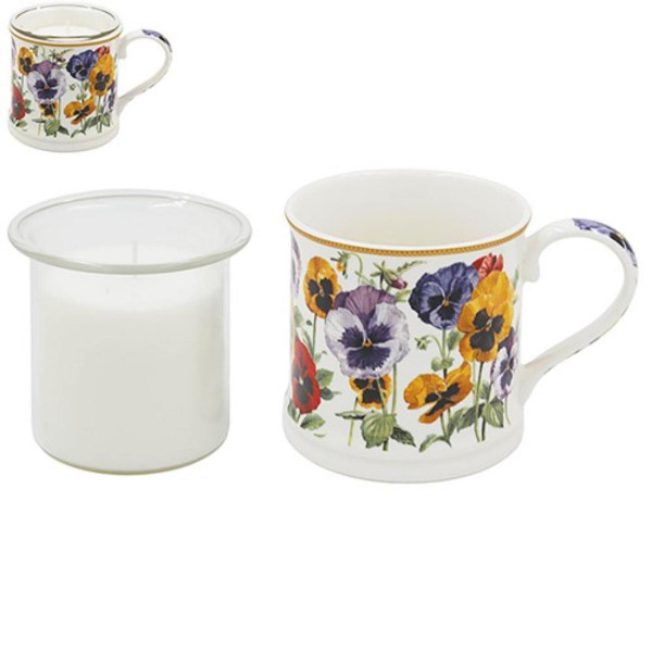 POKLON SET SVIJEĆA PANSIES LP76668 