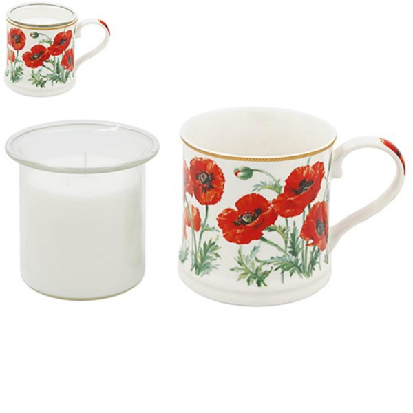 POKLON SET SVIJEĆA POPPY LP76664 