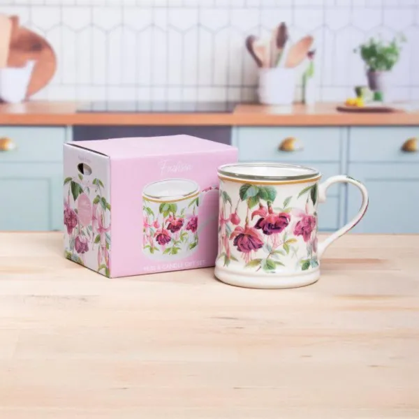 POKLON SET SVIJEĆA FUSCHIA LP76665 