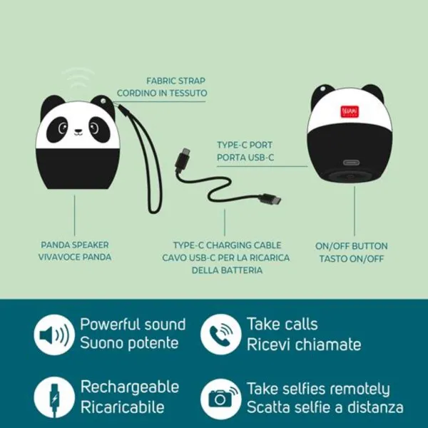 MINI ZVUČNIK -PANDA MSP0003 