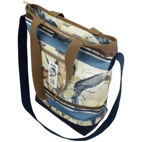 TORBA ZA PLAŽU S TEKSTIL PLAVA 40484-202 