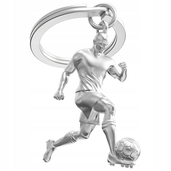 PRIVJESAK ZA KLJUČEVE-METAL- Sports  -Soccer Player 