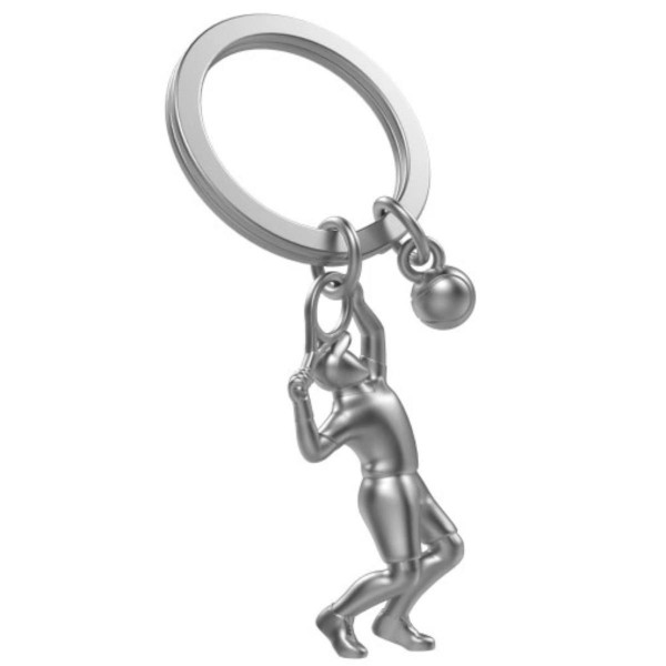 PRIVJESAK ZA KLJUČEVE-METAL- Sport  -Tennis Player 