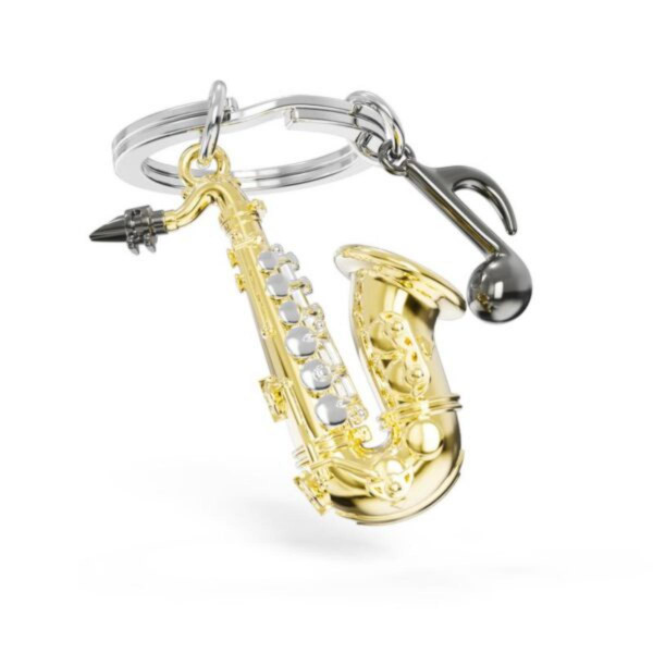 PRIVJESAK ZA KLJUČEVE-METAL- Music  -Saxophone 