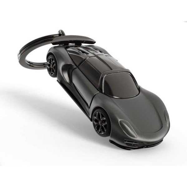 PRIVJESAK ZA KLJUČEVE-METAL- On The Road  - Boys Toys Black Supercar 