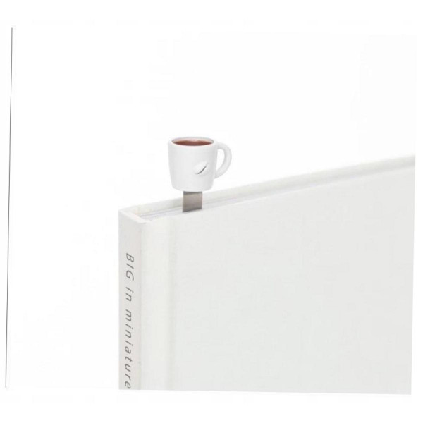 OBILJEŽIVAČ STRANICA 3D METALNI - Cappuccino 