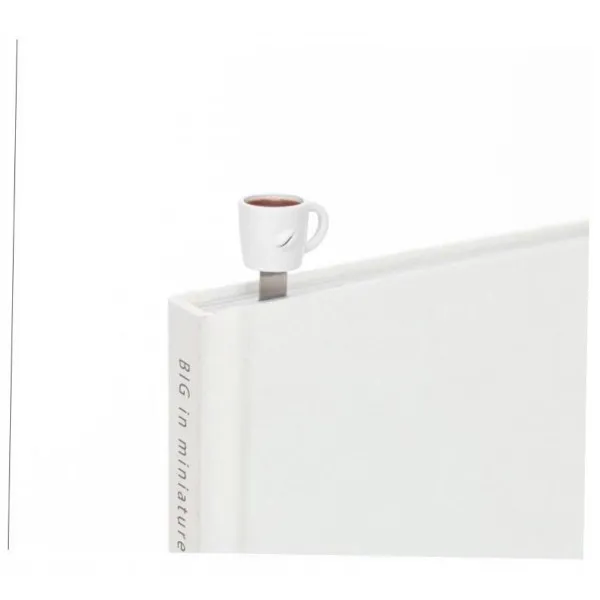 OBILJEŽIVAČ STRANICA 3D METALNI - Cappuccino 