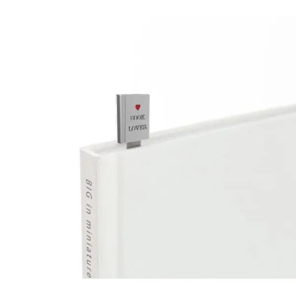 OBILJEŽIVAČ STRANICA 3D METALNI - Booklover 
