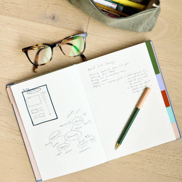 NOTES S LENJIROM DIVIDER NOTEBOOK A5 
