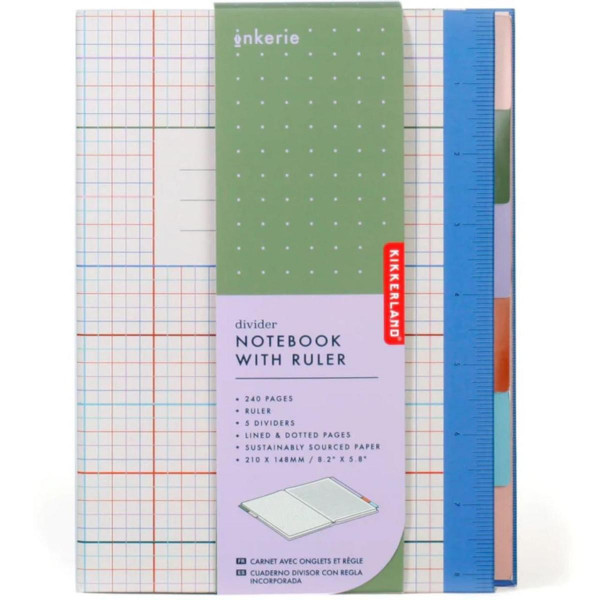 NOTES S LENJIROM DIVIDER NOTEBOOK A5 