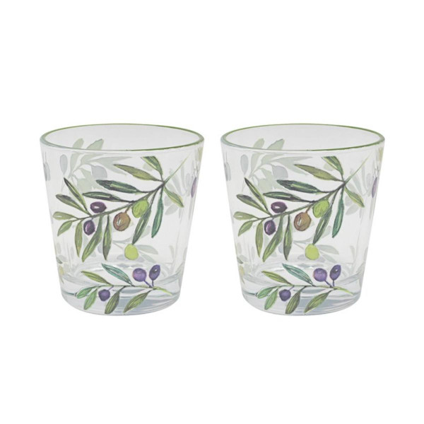 ČAŠE SET 2U1 OLIVE LP77804 