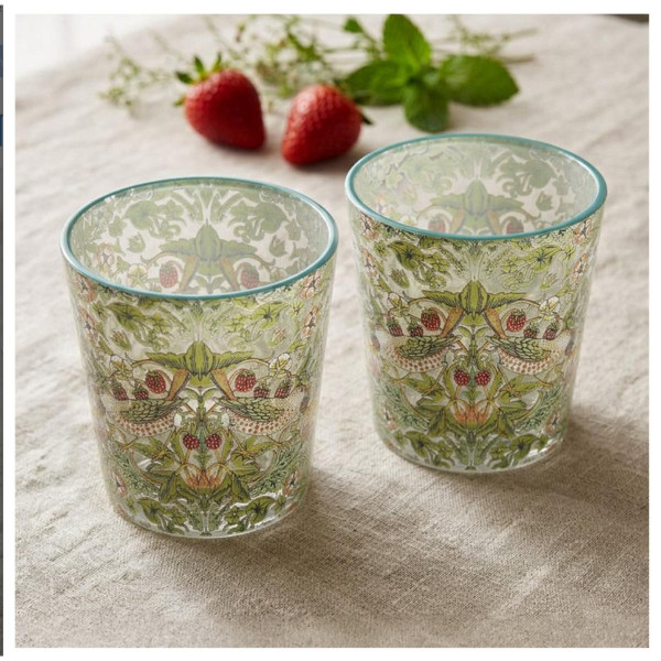 ČAŠE SET 2U1 STRAWBERRY THIEF LP77807 