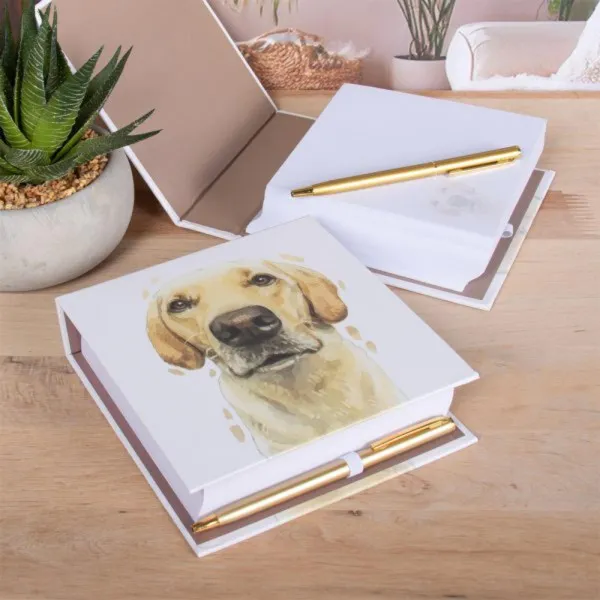 BLOK ZA PORUKE GOLD LABRADOR LP75175 