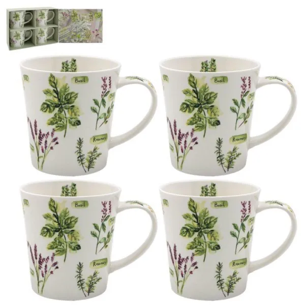 ŠOLJE SET 4U1 HERB GARDEN LP96568 