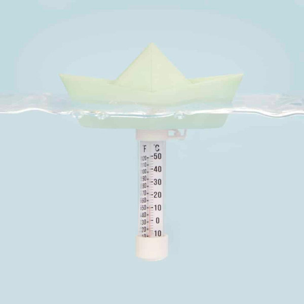TERMOMETAR ZA BAZEN PAPIR BOAT TURQUOISE PL 