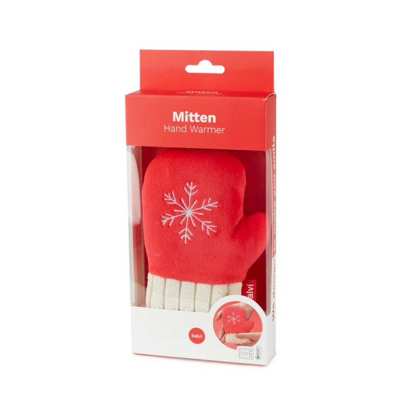 GRIJAČ ZA RUKE MITTEN RED POLYESTER 