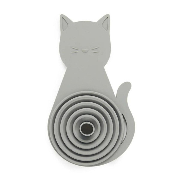 LIJEVAK MEOW GRAY MAGNET SILIKON 