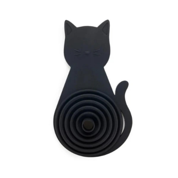 LIJEVAK MEOW BLACK MAGNET SILIKON 