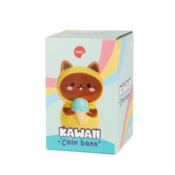 KASICA KAWAII MINTY YELLOW KERAMIKA 