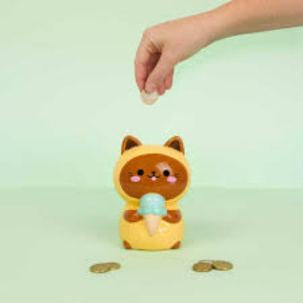 KASICA KAWAII MINTY YELLOW KERAMIKA 