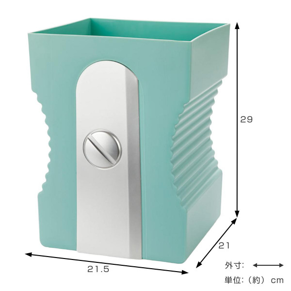 KANTA ZA OTPATKE SHARPENER TURQUOISE PLASTIKA 
