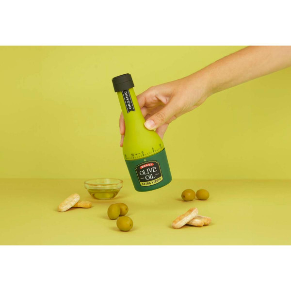TAJMER OLIVE OIL GREEN PLASTIKA 