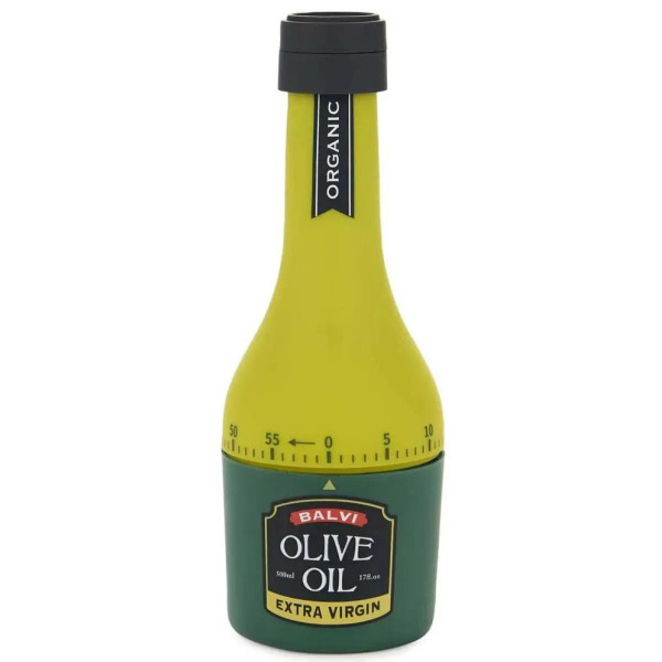 TAJMER OLIVE OIL GREEN PLASTIKA 